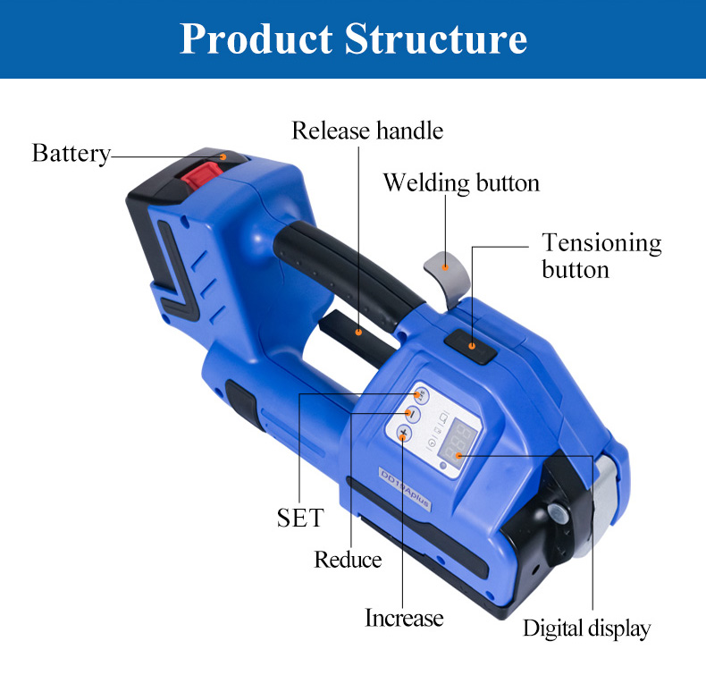 PP-Band-Bandierwerkzeug, batte – Power Tools In Electrical Bewertung und Preis