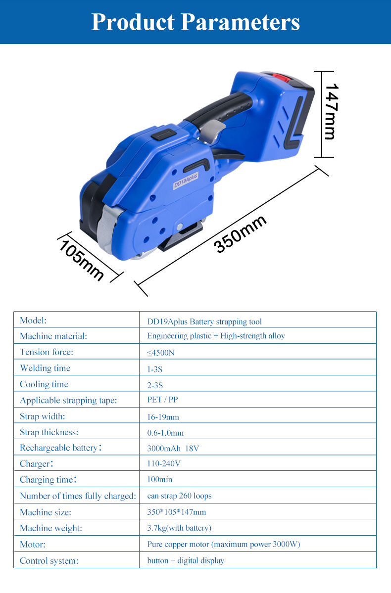 PP-Band-Bandierwerkzeug, batte – Power Tools In Electrical Bewertung und Preis
